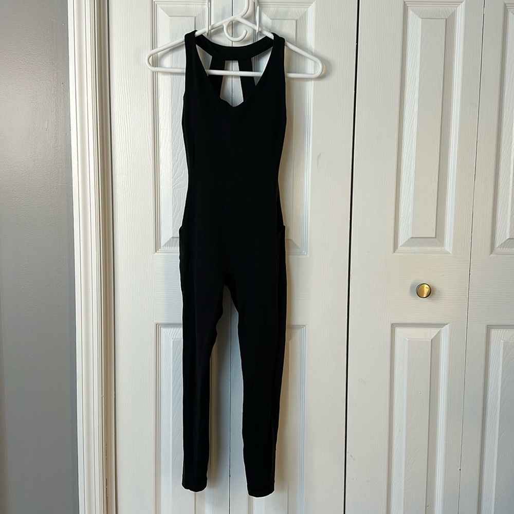 Athleta Transcend Bodysuit Black XS